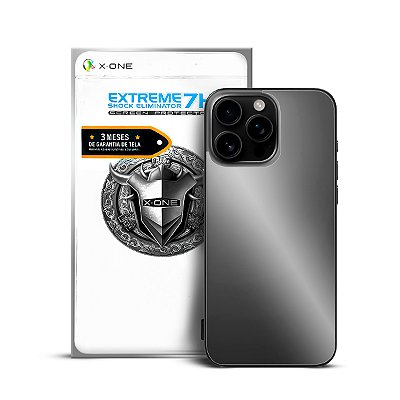 Película Traseira X-One Extreme Shock 7H iPhone 16 Pro