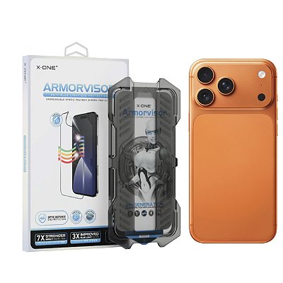 Película Armor Visor X-One  para iPhone 17 Pro Max Protetora
