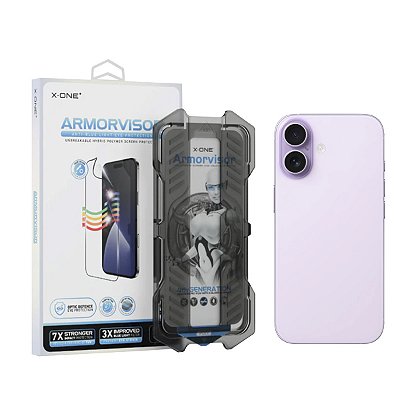 Película Armor Visor X-One  para iPhone 17 Anti Luz Azul