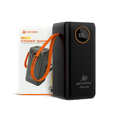 Power Bank 50000 mAh Turbo com Lanterna WUP 946A Peining