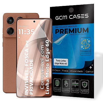 Película Hidrogel para Moto Edge Todos os Modelos com Dimensões até 13" Polegadas