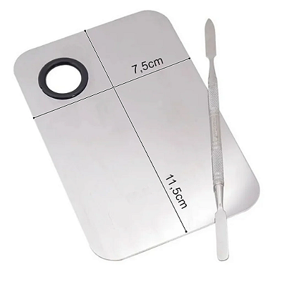 Placa de Inox com Misturador