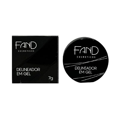 Delineador Preto em Gel - FAND