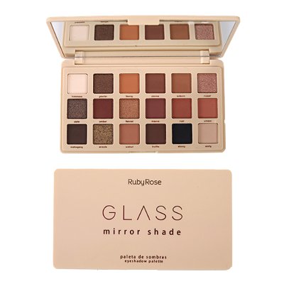 Paleta de Sombras Mirror Shade Glass - RUBY ROSE