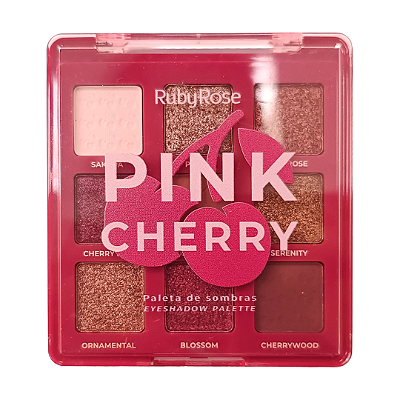 Paleta de Sombras Pink Cherry - RUBY ROSE