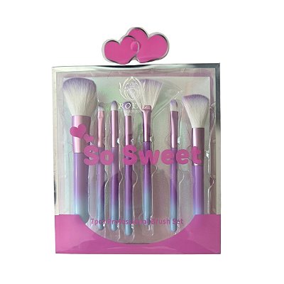 Kit  7 Pincéis Essenciais So Sweet