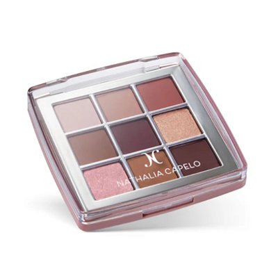 Paleta de Sombras Nude Glam - NATHALIA CAPELO