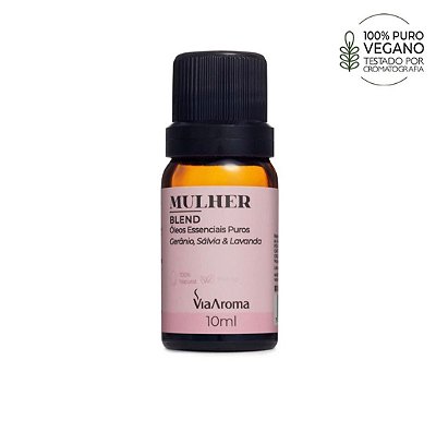 Blend de óleos Essenciais Mulher Via Aroma