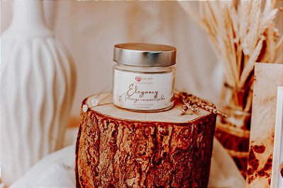 Vela Elegancy - Pessego caramelizado 150g