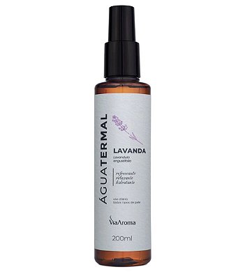 Água Termal com Oleo Essencial de Lavanda Via Aroma - 200ml