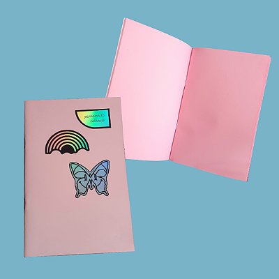 Caderno ℛosa e Caderno 𝒜zul