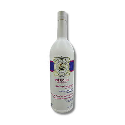 Escova Plastica dos Fios Orgânica Pérola Stylishine | Reconstrutor 1L