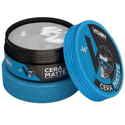 Cera Estilizadora Matte Vision 130g - Fixação forte