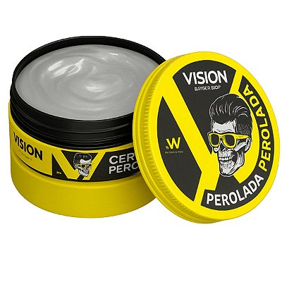Cera Estilizadora Perolada 130g Vision - Fixação e estilo