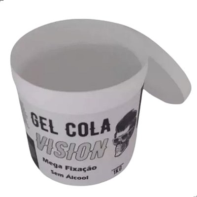 Gel Cola Vision 1kg Fixação Forte e Duradoura
