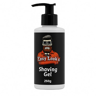 Gel de Barbear Easy Look's 250g - Barbear Preciso e Confortável