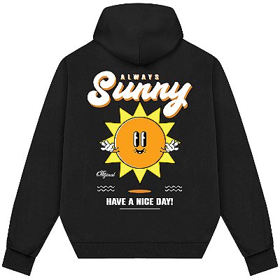 Blusão Blusa de Moletom Canguru Streetwear - Always Sunny