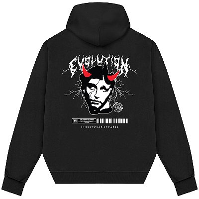 Blusão Blusa de Moletom Canguru Streetwear - Bad Evolution