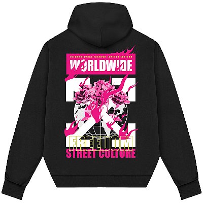 Blusão Blusa de Moletom Canguru Streetwear - Worldwide Street Culture
