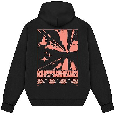 Blusão Blusa de Moletom Canguru Streetwear - Communication Not Available