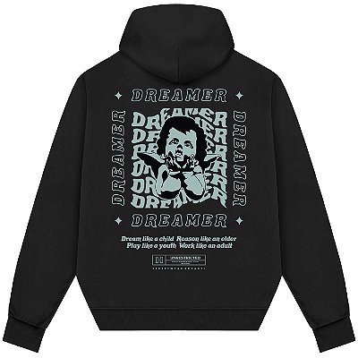 Blusão Blusa de Moletom Canguru Streetwear - Dreamer Dreamer