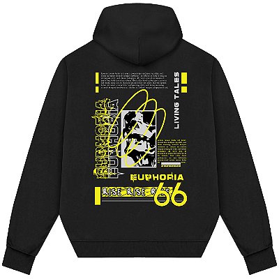 Blusão Blusa de Moletom Canguru Streetwear - Euphoria 66