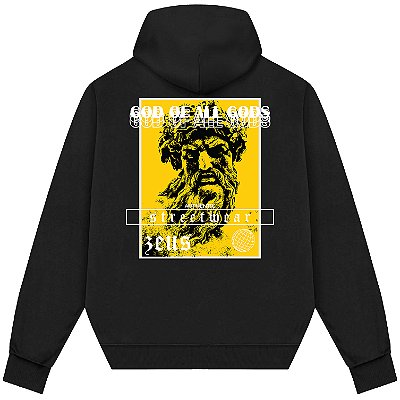 Blusão Blusa de Moletom Canguru Streetwear - God of all Gods