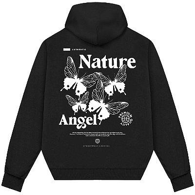 Blusão Blusa de Moletom Canguru Streetwear - Nature Angel