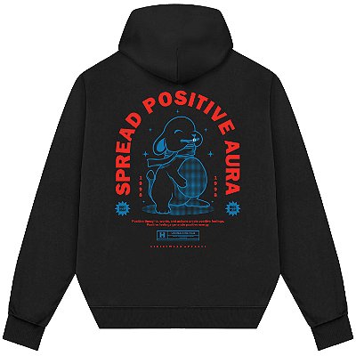 Blusão Blusa de Moletom Canguru Streetwear - Spread Positive Aura