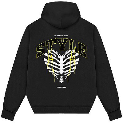 Blusão Blusa de Moletom Canguru Streetwear - Style Supply