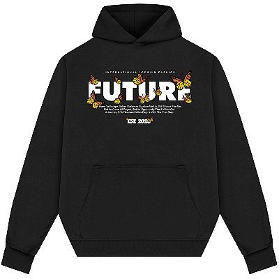 Blusão Blusa de Moletom Canguru Streetwear - Future F