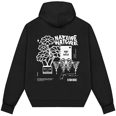 Blusão Blusa de Moletom Canguru Streetwear - Nature Not Sale