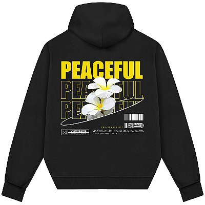Blusão Blusa de Moletom Canguru Streetwear - Peacefull Peacefull