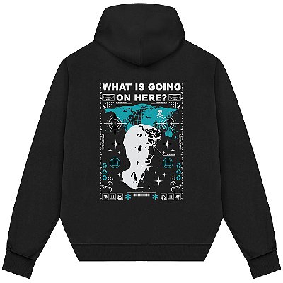 Blusão Blusa de Moletom Canguru Streetwear - Whats is Going Here