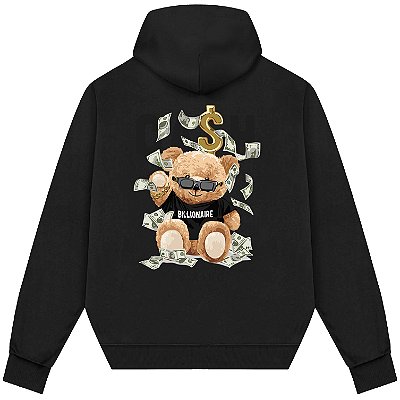 Blusão Blusa de Moletom Canguru Streetwear - Cash Billionaire