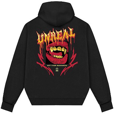 Blusão Blusa de Moletom Canguru Streetwear - Unreal not Real
