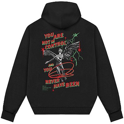 Blusão Blusa de Moletom Canguru Streetwear - You Are Not Control