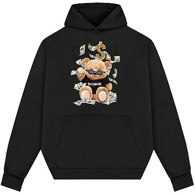 Blusão Blusa de Moletom Canguru Streetwear - Billionaire