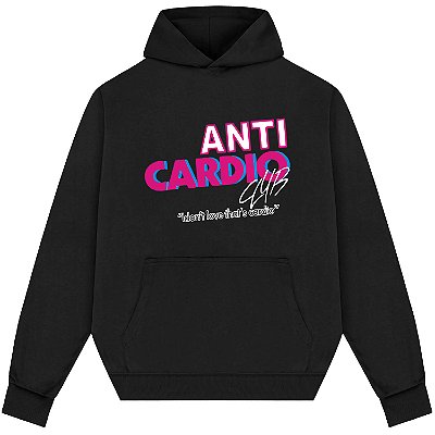 Blusão Blusa de Moletom Canguru Streetwear - Anti Cardio Club