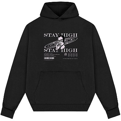 Blusão Blusa de Moletom Canguru Streetwear - Stay High Stay High