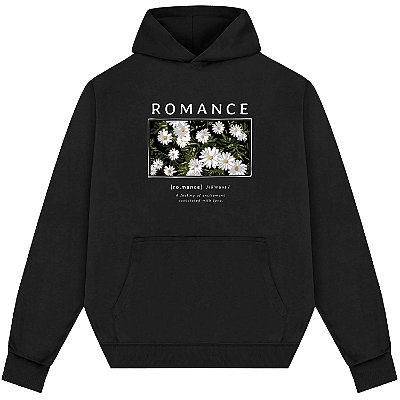Blusão Blusa de Moletom Canguru Streetwear - Romance