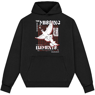 Blusão Blusa de Moletom Canguru Streetwear - The Missing Elements Front
