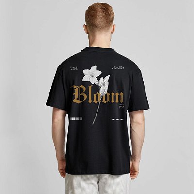 Camiseta Streetwear Masculina Algodão Estampada - Bloom