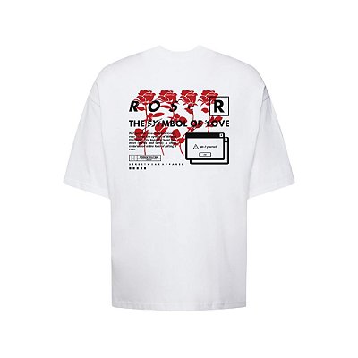 Camiseta Oversized Streetwear Masculina Estampa Costas Roser The Simple Of Love