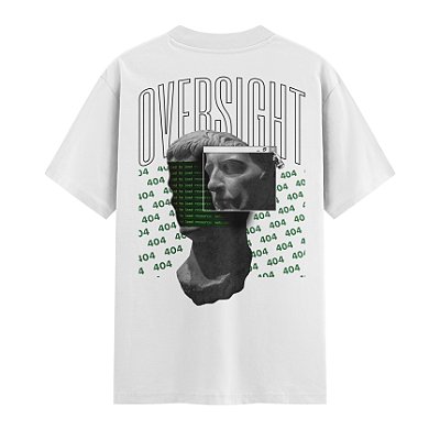 Camiseta Streetwear Masculina 100% Algodão Fio 30.1 - Oversight 02