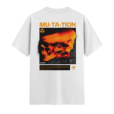 Camiseta Streetwear Masculina 100% Algodão Fio 30.1 - MUTATION 10