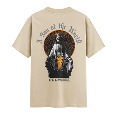 Camiseta Streetwear Masculina 100% Algodão Fio 30.1 - A SON OF THE WORLD 13