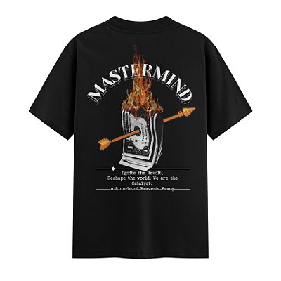 Camiseta Streetwear Masculina 100% Algodão Fio 30.1 - MASTERMIND 15