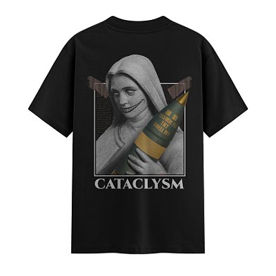 Camiseta Streetwear Masculina 100% Algodão Fio 30.1 - CATACLYSM 25