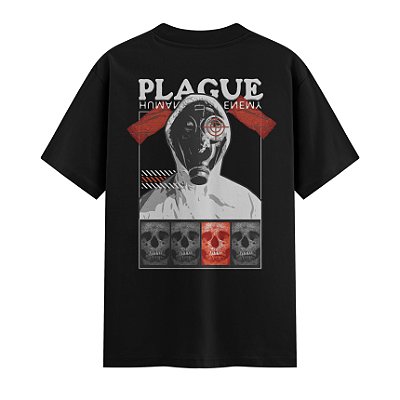 Camiseta Streetwear Masculina 100% Algodão Fio 30.1 - PLAGUE 36